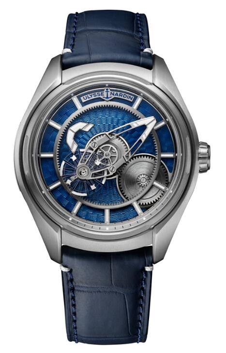 Review Best Ulysse Nardin Freak X Enamel Blue 2303-270LE-3AE-THG/3A watches sale